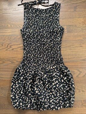 BNWT Anthropologie Maeve Daisy Print Mini Dress
